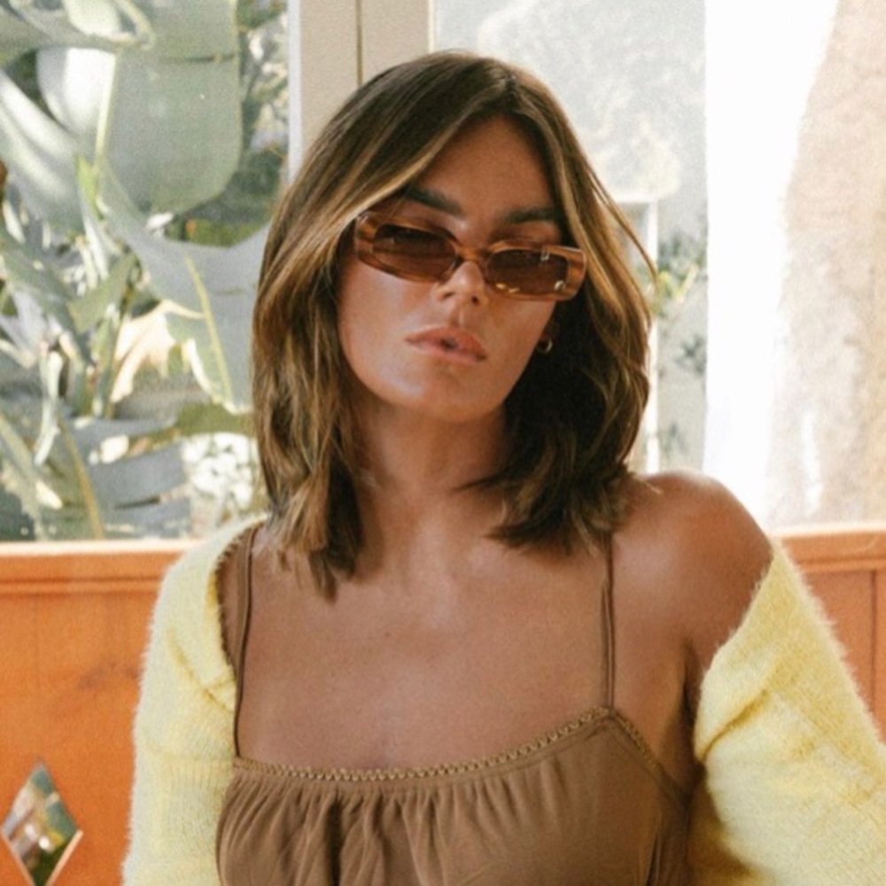 TEZZA SUNGLASSES - The Jane in Maple Torte